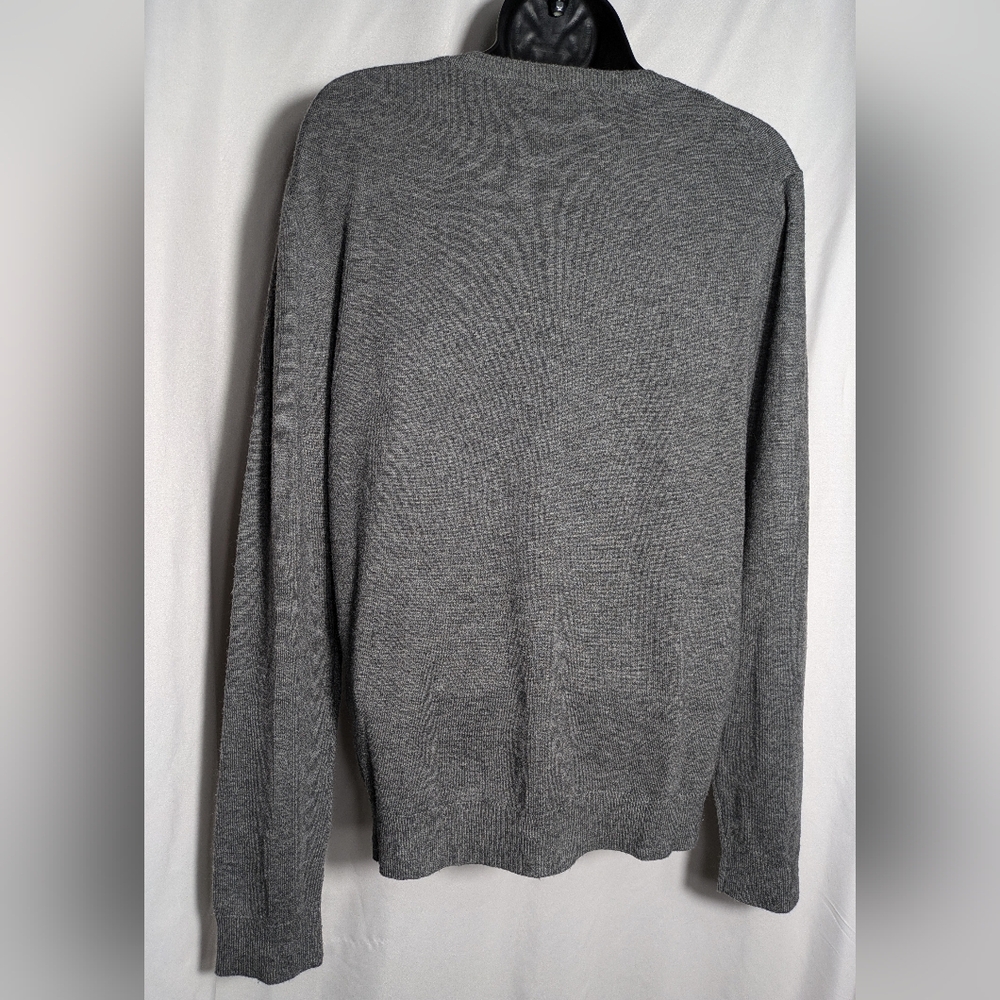 Just No Logo brand silk and wool long sleeve crew neck sweater | Size L - Picture 2 of 9
